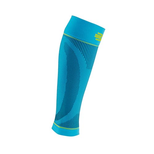 Bauerfeind Sports Compression Lower Leg Calf Sleeves (1 Pair) - Improved Circulation, Airknit Fabric Breathable, Washable - color: Rivera, size: Large/Long
