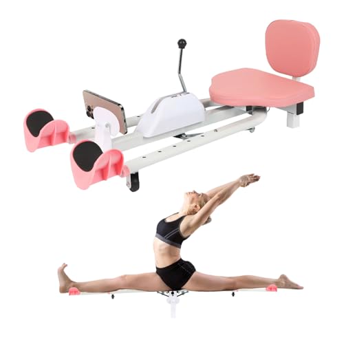 FAHKNS Leg Stretcher,Stretcher Split Machine for Flexibility, 220lb Heavy Duty Steel Frame Stretching Equipment,Leg Stretching Training Machine for Home Gym Split Machine Training Fitness - style: Split Machine