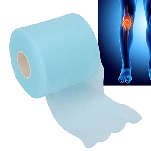 Foam Underwrap, Foam Underwrap Sports Wrap Mutifunctional Foam Underwrap Sports Foam Pre Wrap Athletic Tape for Elbow Knees Ankles(blue)