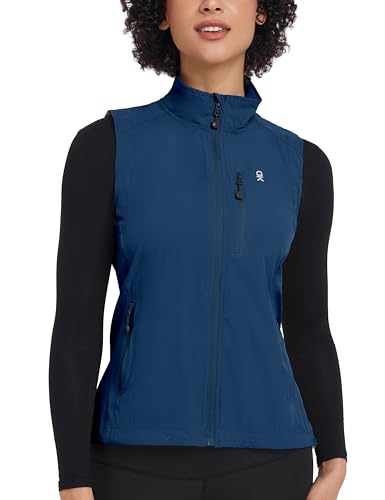 Little Donkey Andy Women's Lightweight Quick Dry Vest Windproof Summer Vest - color: Blue, size: XX-Large