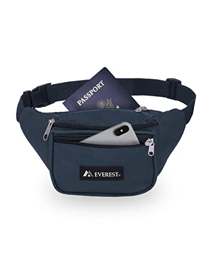 Everest Signature Waist Pack - Medium, Black, One Size - color: Black
