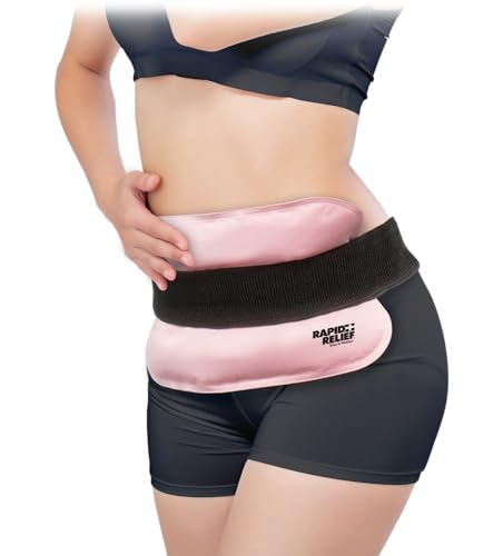 Microwavable Heating Pad for Period Cramps, Portable Menstrual Pain Relief