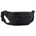AIKENDO Fanny Pack for Men Women, Crossbody Waist Bag Pack Phone Bag - color: Black