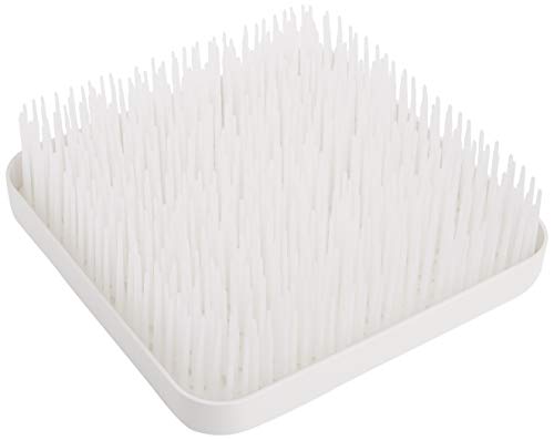Boon Grass Countertop Drying Rack For Kitchen, Plastic - Winter White - color: White