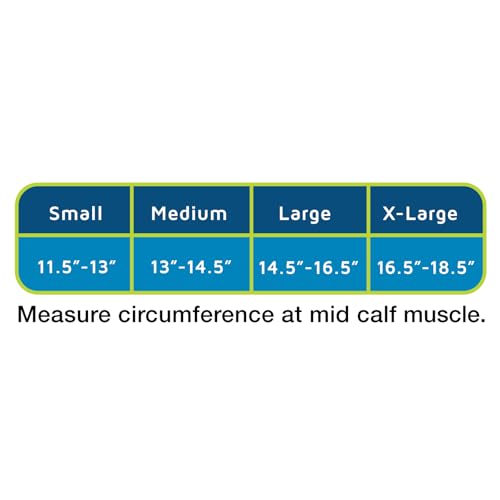 Pro-Tec Athletics Calf Sleeve, Neoprene Compression Support for Shin Splints and Calf Strains, Provides Therapeutic Warmth and Increases Circulation, while Supporting Muscles of Lower Leg, Medium - size: Medium