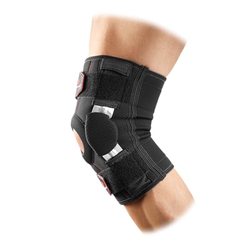 McDavid Hinged Knee Brace for Men & Women, Maximum Knee Support & Compression for Stability & Recovery, Ligament, Hyperextension Support - MEDIUM - size: Medium