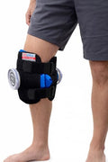 ProSeries Double Knee Ice Pack System - Wrap Around Entire Knee - Perfect for Before & After Knee Surgery - ACL, PCL, MCL - Perfect Cold Therapy for Knee Pain Relief - Cold Compression Ice Wrap