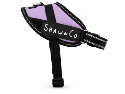 ShawnCo Essential Pro Dog Harness, No-Pull Pet Vest (ICY Lilac, XS) - color: Icy Lilac, size: XS