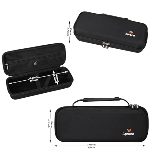 Aproca Case for NDYIN N80 Wireless Thermal Printer -Black, Case Only