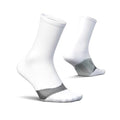 Feetures Elite Light Cushion Mini Crew Sock - color: New White (1 Pair), size: X-Large