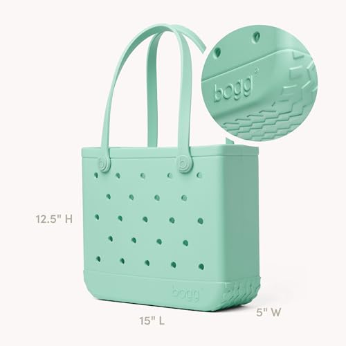 BOGG BAG Medium Tote – 15” x 12.5” x 5” – Essential Bags for Beach, Pool, Boat, Sports, Tailgating, Cruise, Travel - color: Under the Sea(foam)