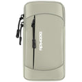 Cell Phone Armbands for Women Men, Adjustable Wrist Bag 7.5" Khaki - color: 04-Grey