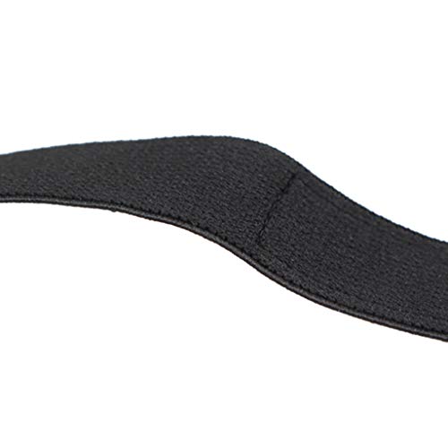 Practical Phone Leg Straps, Running Armband Sleeve Phone Holder with Adjustable Strap for Sports Exercise Workout - color: Black