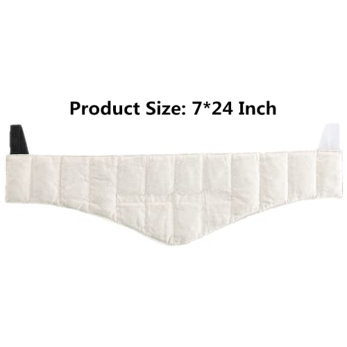 UNI-GO Moist Heat Pack, Neck 7"x24" Set with Terry Cover - size: Neck-7"x24" Set with Terry Cover