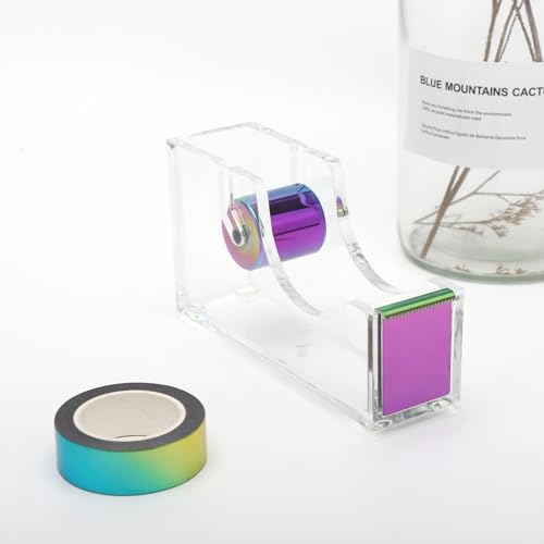 NatSumeBasics Rainbow Tape Dispenser Washi Tape Holder