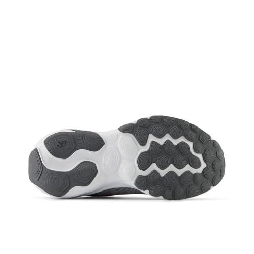 New Balance Kids' 1440 V1 Lace-up Running Shoe - color: Slate Grey/Blast Red, size: 1 Wide Little Kid