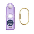 She’s Birdie 3.0 New Version – The Original Personal Safety Alarm for Women by Women–Loud Siren, Flash Light and Rechargeable Battery in a Variety of Colors (Metallic Lavender Purple) - color: Metallic Lavender Purple