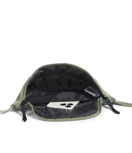 THE NORTH FACE Jester Lumbar Pack | Fanny Pack With Water Repellent Finish, 2.2 Liters, Crossbody Adjustable Strap - color: Bark Mist/TNF Black