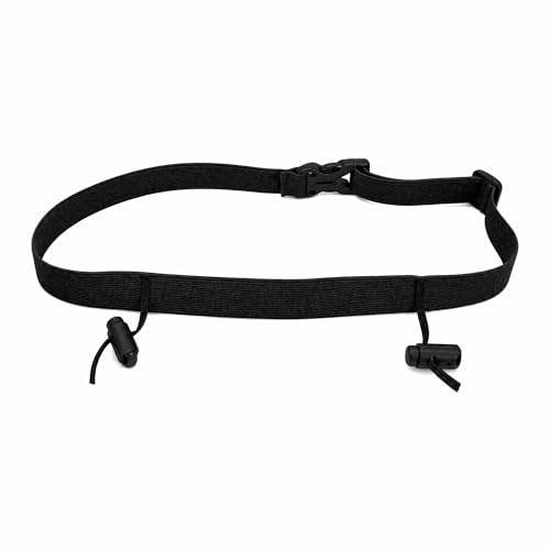 BRBASAP Race Belt Adjustable Lightweight Bib Holder Running Strap Comfortable Triathlon Number Carrier For Marathon Cycling Jogging Racing Events Adults
