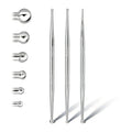 Facial Reflexology Tool Set – Includes 6 Acupuncture Pen Heads for Ear & Facial Acupressure Points, Multi-Size for Personalized Treatment
