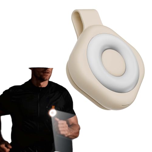 Running Lights for Runners, Magnetic Clip On Rechargeable 6 Modes - color: White
