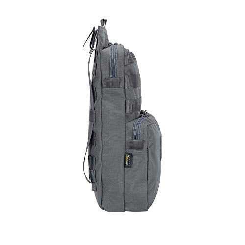 EXCELLENT ELITE SPANKER Tactical MOLLE Hydration Pack for 3L Water Bladder - color: Grey