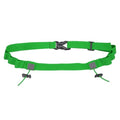 Bib Belt, Race Belt Triathlon Running Number Holder Elastic Comfortable with 6 Gel Loops, Sport Race Bib Holder 1Pcs, Green for Runners/Marathon/Cycling - color: Green