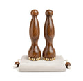Eye Massager Tool Set, Wooden Facial Massage