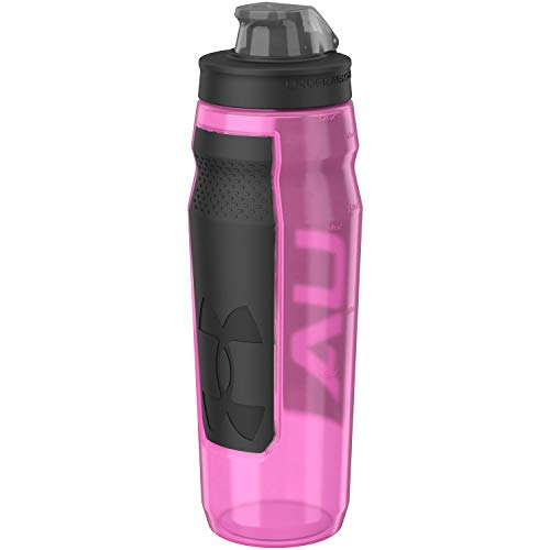 Under Armour 32oz Playmaker Squeeze Water Bottle - color: Cerise