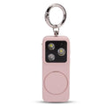 GOWENIC Personal Safety Alarm for Girls Women, 150dB Loud Alarm with LED Light, Comes with Anti Lost Keychain, Gifts for Women, Girls, Students, Night Running (Pink) - color: Pink