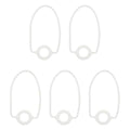 PATIKIL Silicone Water Bottle Lanyard, Reusable Tumbler Strap Water Bottle Handle Holder with Strap for Beverage Carry Traveling Take Out - color: White