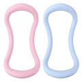 Set of 2 Yoga Rings for Leg, Calves, Calf Pilates, Fitness Circle Equipment for Women, Resistance Stretch Circles Tool with Massage Points, Home Exercise Workout Training Support Sport