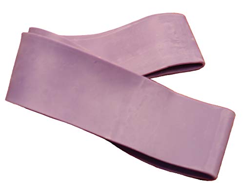 Workoutz 10-Count (No Logo) Mini Loop Ankle Resistance Band Set Bulk Pack - color: Violet 40 Lbs
