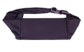 BANDI Running Belt for Women & Men – USA Made No-Bounce Adjustable Waist Pack & Secure Fanny Pack – Fits All Phones, Gels & Essentials – Zipper-Free, Medical Device Friendly - color: Black Solid