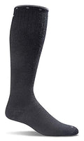 Sockwell Women's On the Spot Moderate Graduated Compression Sock - color: Black-solid, size: Small-Medium
