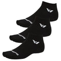 Swiftwick ASPIRE Ankle Socks, Running & Cycling, 3-Pack, Men & Women - color: Black-circuit, size: Medium