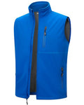 Outdoor Ventures Men's Running Golf Vest Outerwear Lightweight Windproof - color: Bright Blue, size: Small