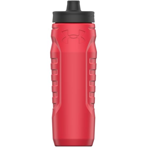 UNDER ARMOUR 32oz Sideline Squeeze Red - color: Red