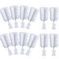Bottle Brush Sponge Replacement Heads 12 Pack Durable Cleaning Brush Head Environmental Protection Cup Cleaner Brushes Refill Heads Without Handle (Sponge Brush Head 12PCS) - color: Brush Head 12pcs
