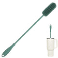 Silicone Bottle Brush, 15.7" Water Bottle Cleaner Brush, Green - color: Long Green