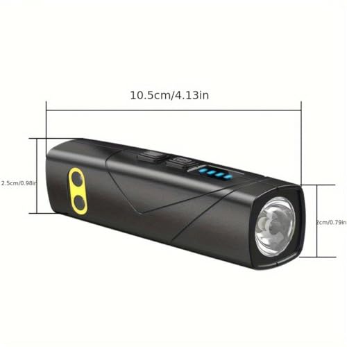 LED Rechargeable Ear-Mounted Headlamp with Motion Sensor, 5 Modes White & Red Light, Lightweight Ear-Hook Headlamp for Running, Camping, Hiking, Work, Repair – Hands-Free & Waterproof