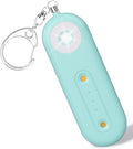 130dB Rechargeable Personal Safety Alarm Strobe Light for Women - color: Light Blue