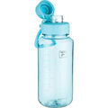 Fanhaw 32oz Clear Plastic Water Bottle with Fast-Flow Lid, Baby Blue - color: Baby Blue