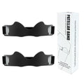 2PCS Silicone Patellar Tendon Support Strap, Adjustable Non-Slipping Patella Knee Brace with 3D Airbag, Multipurpose Patella Band for Ball Sports, Aerobics, and Jogging, Sport Accessories