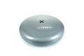 CanDo Inflatable Balance Disc for Balance Training, Proprioception, Strengthening Lower Extremities, Posture, Back Pain, Stress Relief, Restlessness and Anxiety. Silver, 14” Diameter - color: Silver, size: 13.8" diameter