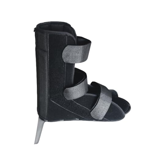 HEALLILY Ankle Brace Boot for Sprained Ankle Anti-Rotation Foot Stabilizer Boot Breathable Cloth Foot Stabiliser for Joint Sprain Rehabilitation Size S 1 Pack
