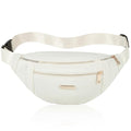 Fanny Pack Crossbody Bags for Women, Cross Body Purse Waist Pack for Running Sports Travel - color: C Beige