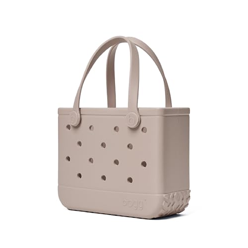 BOGG BAG Bitty Small Tote – 11” x 8.5” x 4.5” – Essential Bags for Beach, Pool, Boat, Sports, Tailgating, Cruise, Travel - color: Mushroom
