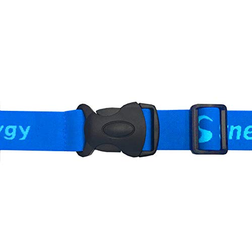 Synergy Running/Triathlon Race Day Number Belt - color: Blue 25 1-Pack