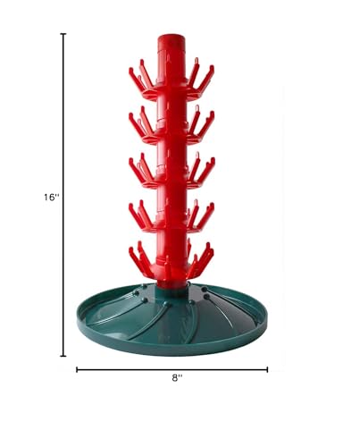 FastRack-3558 45 Bottle Drying Tree, Multicolor,